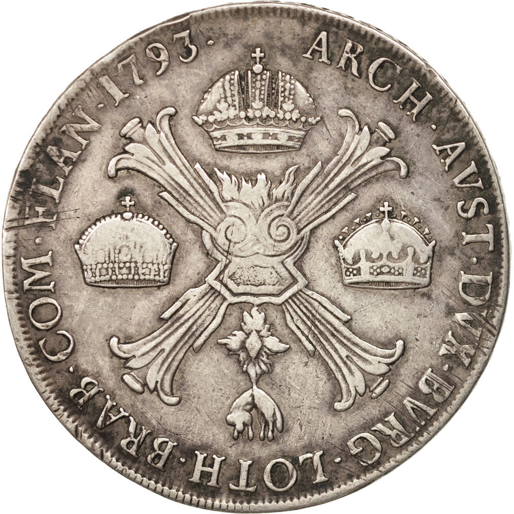 Moneda, Estados italianos, MILAN, Franz II, Crocione, Kronenthaler, 1793, Milan
