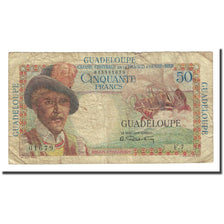 Guadeloupe, 50 Francs, Undated (1947), F(12-15), KM:34