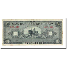 Banknote, Vietnam, 100 D<ox>ng, Undated (1946), KM:8a, VF(20-25)