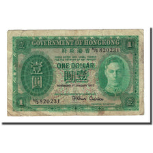 Geldschein, Hong Kong, 1 Dollar, 1952-01-01, KM:324b, SGE+