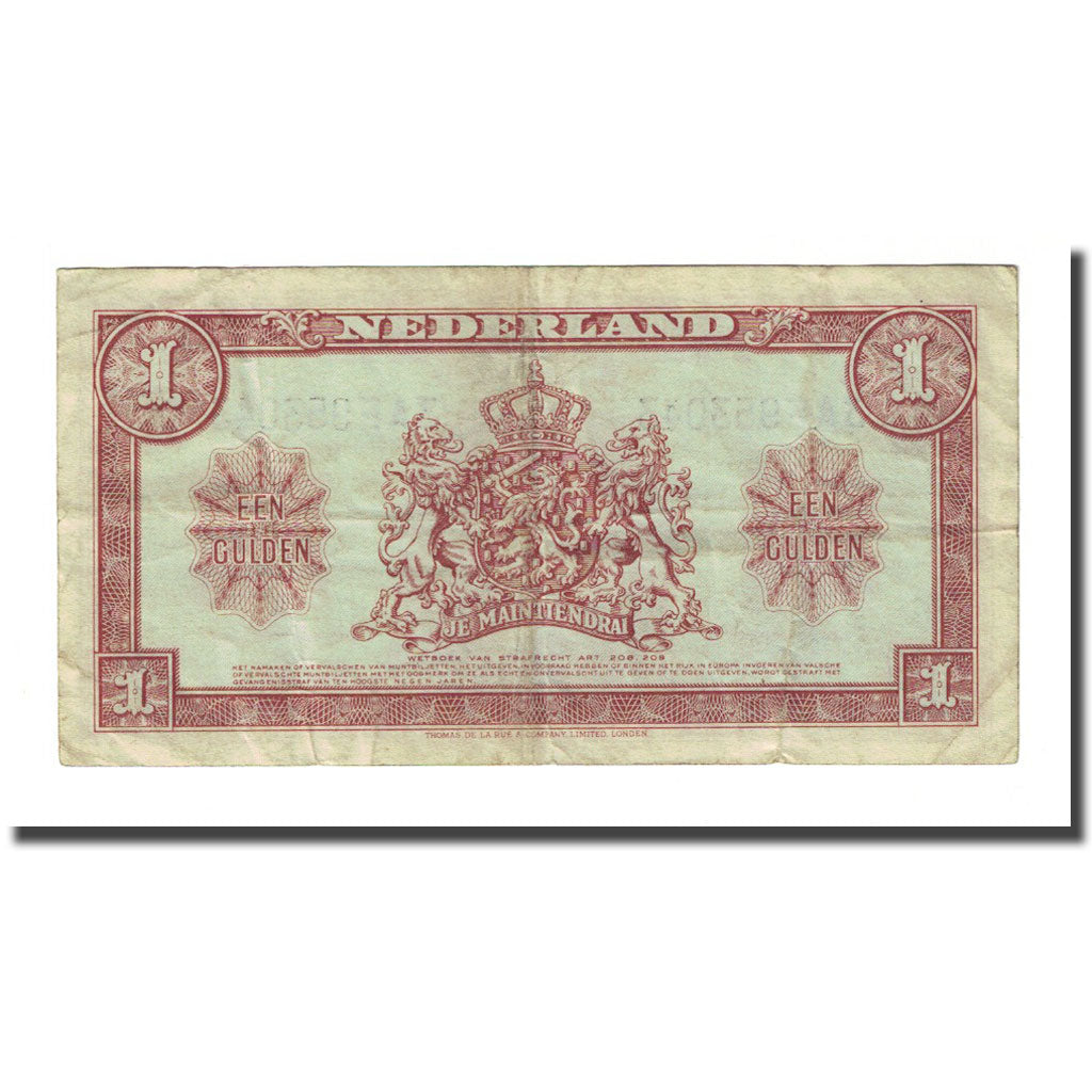 Banknote, Netherlands, 1 Gulden, 1945-05-18, KM:70, F(12-15)