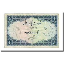 Banknote, Pakistan, 1 Rupee, ND (1953-1963), KM:9, VF(20-25)
