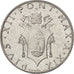 VATICAN CITY, Pius XII, 2 Lire, 1957, MS(63), Aluminum, KM:50