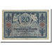 Banknote, Germany, 20 Mark, 1915-11-04, KM:63, F(12-15)