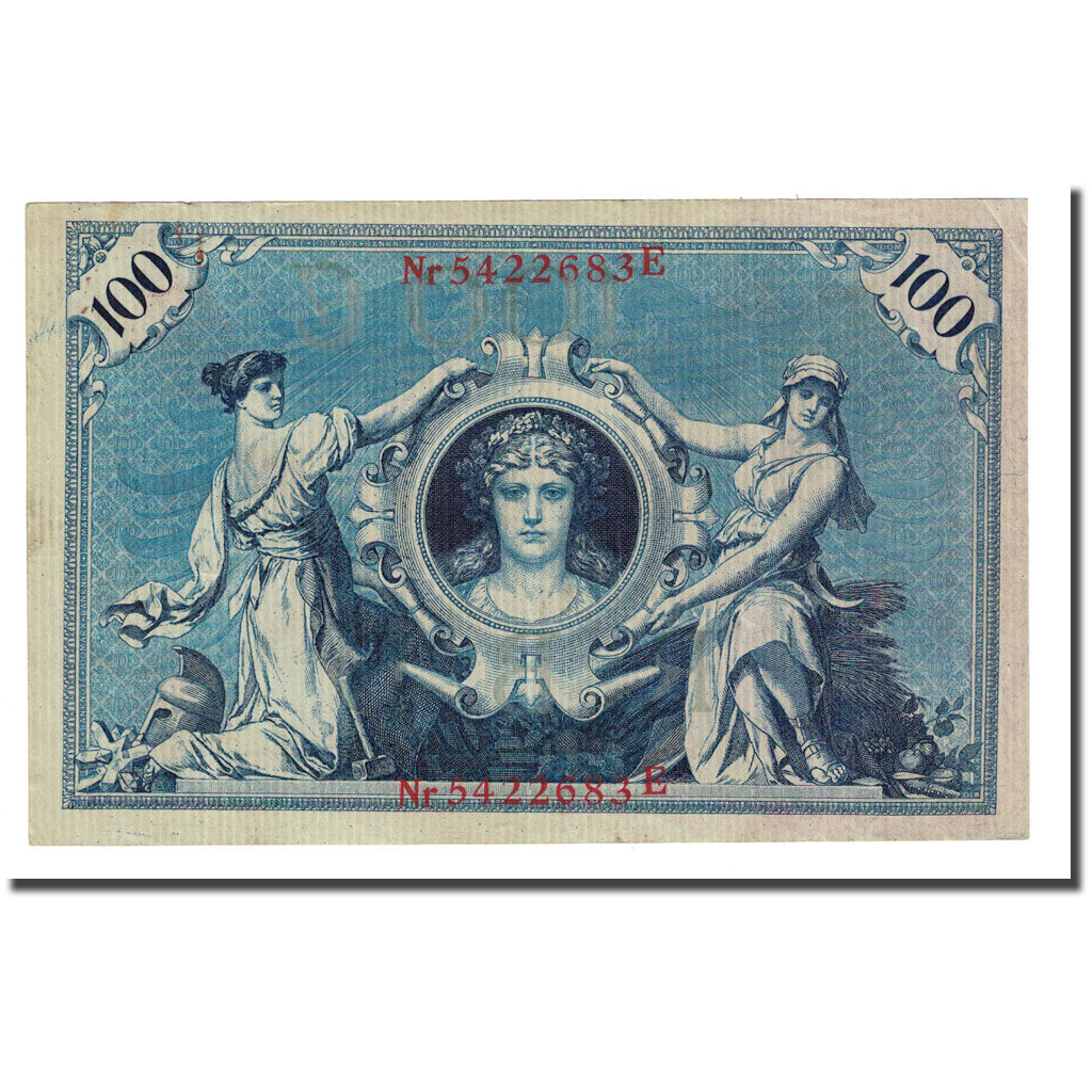 Billet, Allemagne, 100 Mark, 1908-02-07, KM:33a, TB