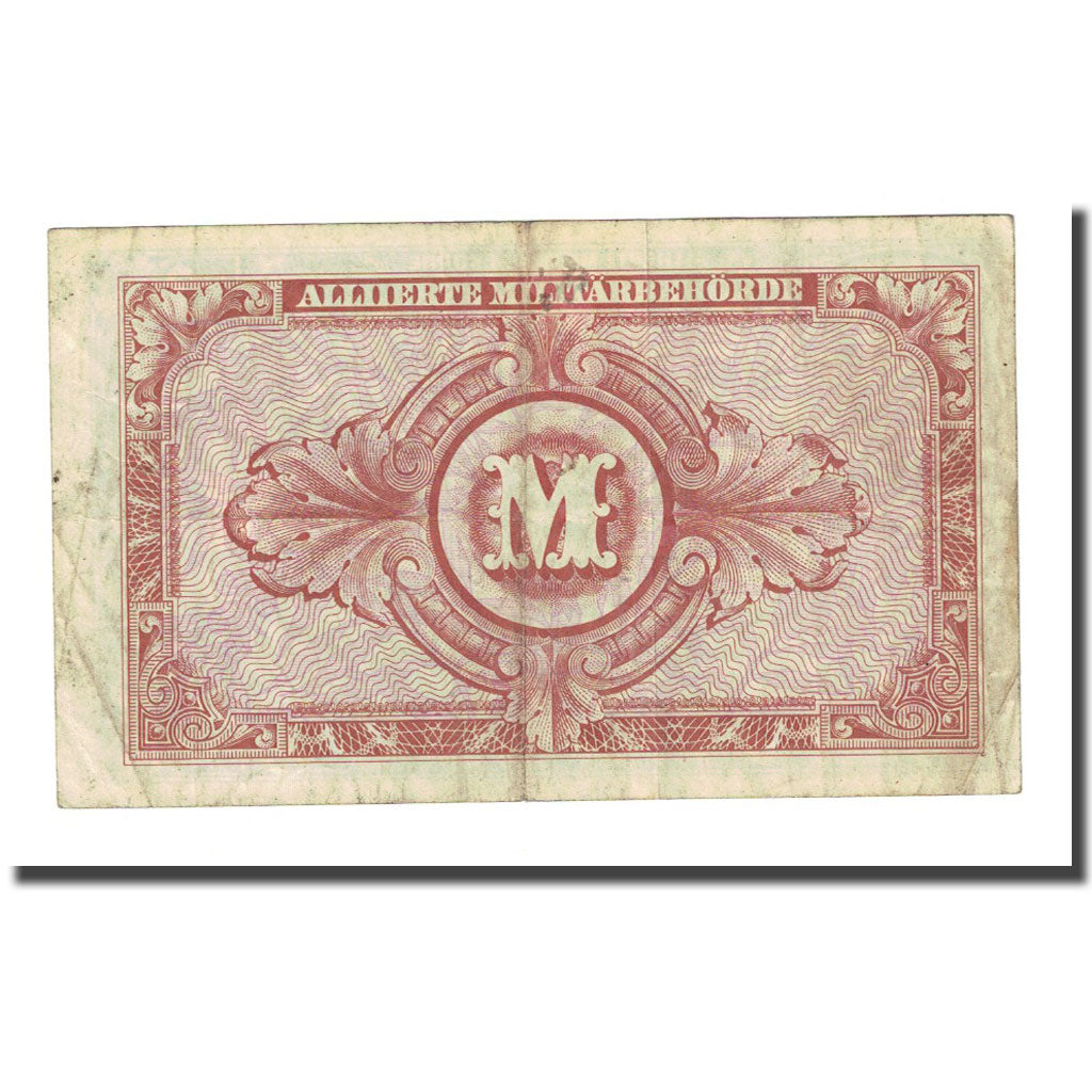 Banconote, Germania, 10 Mark, 1944, KM:194b, MB
