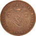 Belgium, Leopold II, 2 Centimes, 1876, EF(40-45), Copper, KM:35.1