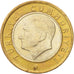 Turkey, Lira, 2011, AU(50-53), Bi-Metallic, KM:1244