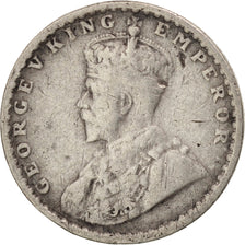 INDIA-BRITISH, George V, 2 Annas, 1912, EF(40-45), Silver, KM:515