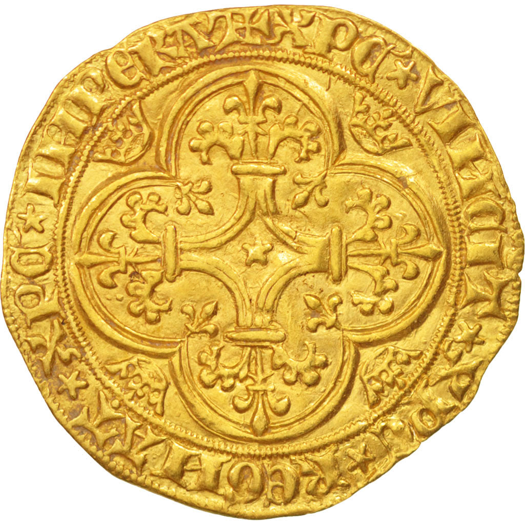 Moneda, Francia, Ecu d'or, Châlons-en-Champagne, MBC, Oro, Duplessy:453