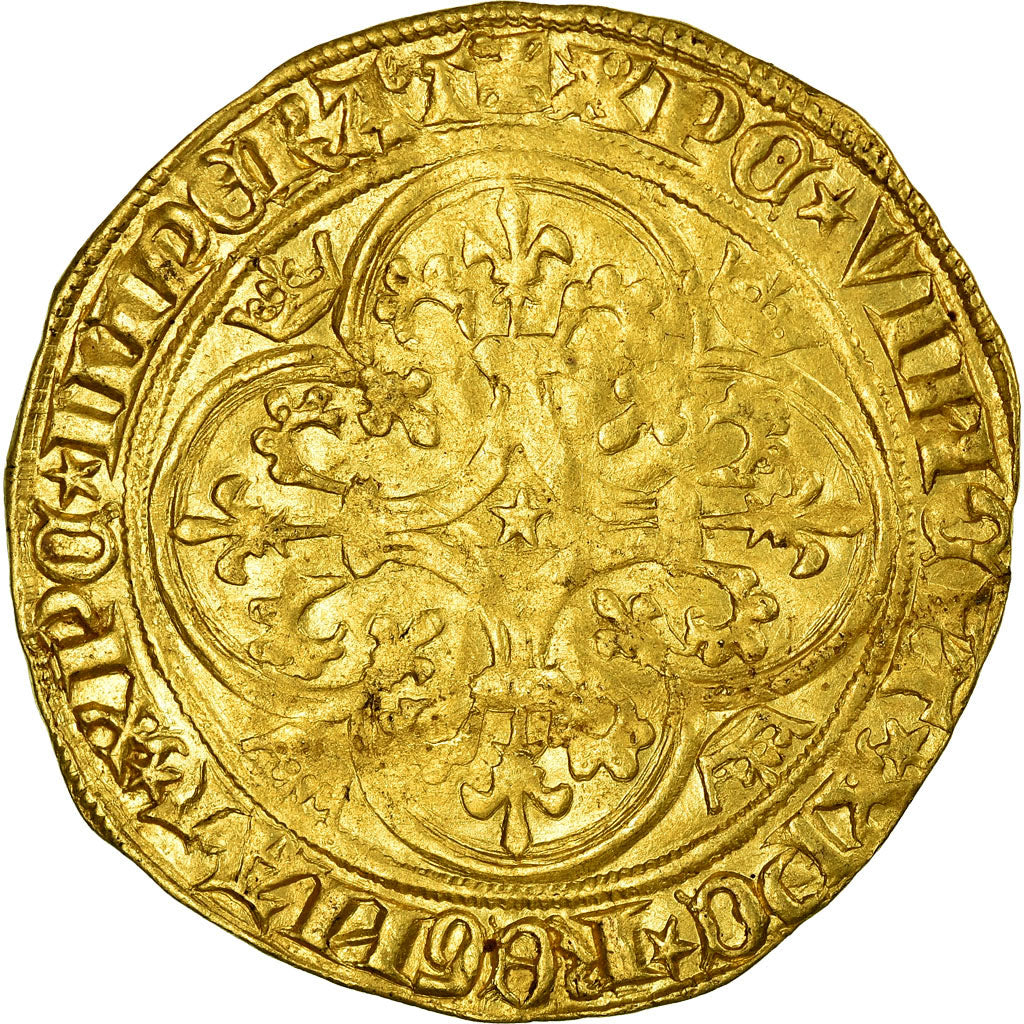 Coin, France, Ecu d'or, EF(40-45), Gold, Duplessy:369A