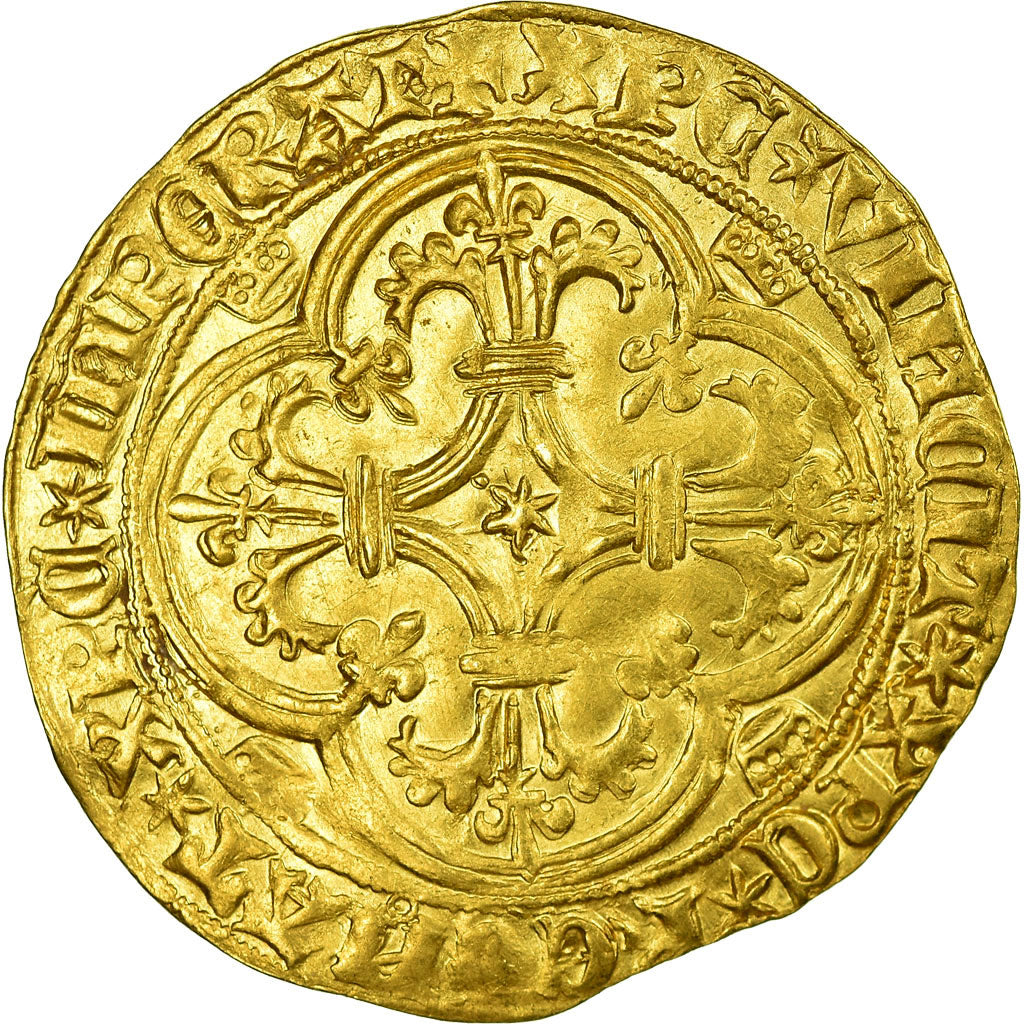 Munten, Frankrijk, Ecu d'or, Tournai, ZF+, Goud, Duplessy:369D