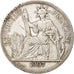 FRENCH INDO-CHINA, Piastre, 1907, Paris, VF(30-35), Silver, KM:5a.1, Lecompte290