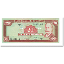 Banknote, Nicaragua, 20 Cordobas, 1997, KM:185, UNC(65-70)
