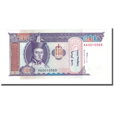 Biljet, Mongolië, 100 Tugrik, 1993, KM:57, NIEUW