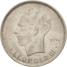 Coin, Belgium, 5 Francs, 5 Frank, 1936, EF(40-45), Nickel, KM:109.1