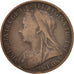 Great Britain, Victoria, Penny, 1899, VF(30-35), Bronze, KM:790