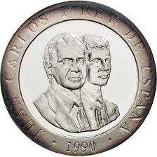 Coin, Spain, Juan Carlos I, 2000 Pesetas, 1990, Madrid, MS(65-70), Silver
