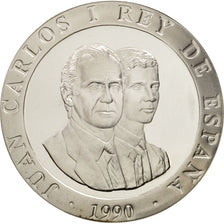 Coin, Spain, Juan Carlos I, 2000 Pesetas, 1990, Madrid, MS(65-70), Silver