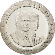 Spain, Juan Carlos I, 2000 Pesetas, 1991, Madrid, MS(65-70), Silver, KM:888