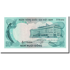 Billet, South Viet Nam, 50 D<ox>ng, Undated (1972), KM:30a, NEUF