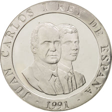 Coin, Spain, Juan Carlos I, 2000 Pesetas, 1991, Madrid, MS(65-70), Silver