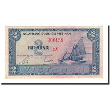 Banknote, South Viet Nam, 2 D<ox>ng, Undated (1955), KM:12a, UNC(60-62)