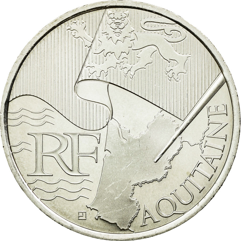 Münze, Frankreich, 10 Euro, 2010, VZ+, Silber, KM:1645