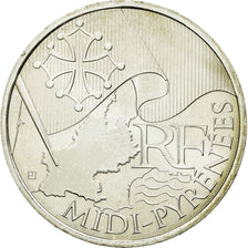Moneta, Francja, 10 Euro, 2010, Paris, MS(60-62), Srebro, KM:1663