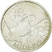 Moneta, Francja, 10 Euro, 2010, Paris, MS(60-62), Srebro, KM:1663