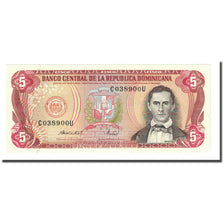 Banknote, Dominican Republic, 5 Pesos Oro, 1988, KM:118c, UNC(65-70)