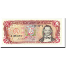 Banknote, Dominican Republic, 5 Pesos Oro, 1988, KM:118c, UNC(65-70)