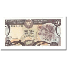 Nota, Chipre, 1 Pound, 1993-03-01, KM:53c, UNC(65-70)