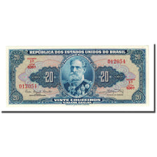 Banknote, Brazil, 20 Cruzeiros, ND(1961-1963), KM:168a, UNC(65-70)