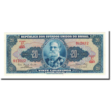 Banknote, Brazil, 20 Cruzeiros, ND(1961-1963), KM:168a, UNC(65-70)
