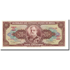 Banknote, Brazil, 20 Cruzeiros, Undated (1962), KM:178, UNC(65-70)