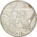 France, 10 Euro Martinique, 2010, MS(60-62), Silver, KM:1662