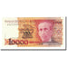 Geldschein, Brasilien, 10 Cruzados Novos on 10,000 Cruzados, Undated (1989)