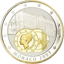 France, Medal, L'Europe, Monaco, 2007, MS(65-70), Copper Plated Silver
