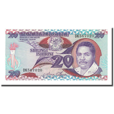 Banknot, Tanzania, 20 Shilingi, Undated (1987), Undated, KM:15, UNC(65-70)