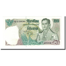 Banknote, Thailand, 20 Baht, Undated (1971-81), KM:84a, UNC(65-70)