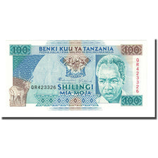 Banknote, Tanzania, 100 Shilingi, Undated (1993), KM:24, UNC(65-70)