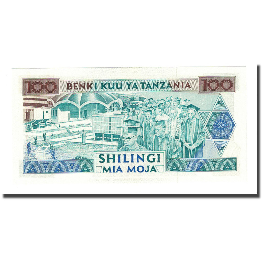 Banknote, Tanzania, 100 Shilingi, Undated (1993), KM:24, UNC(65-70)