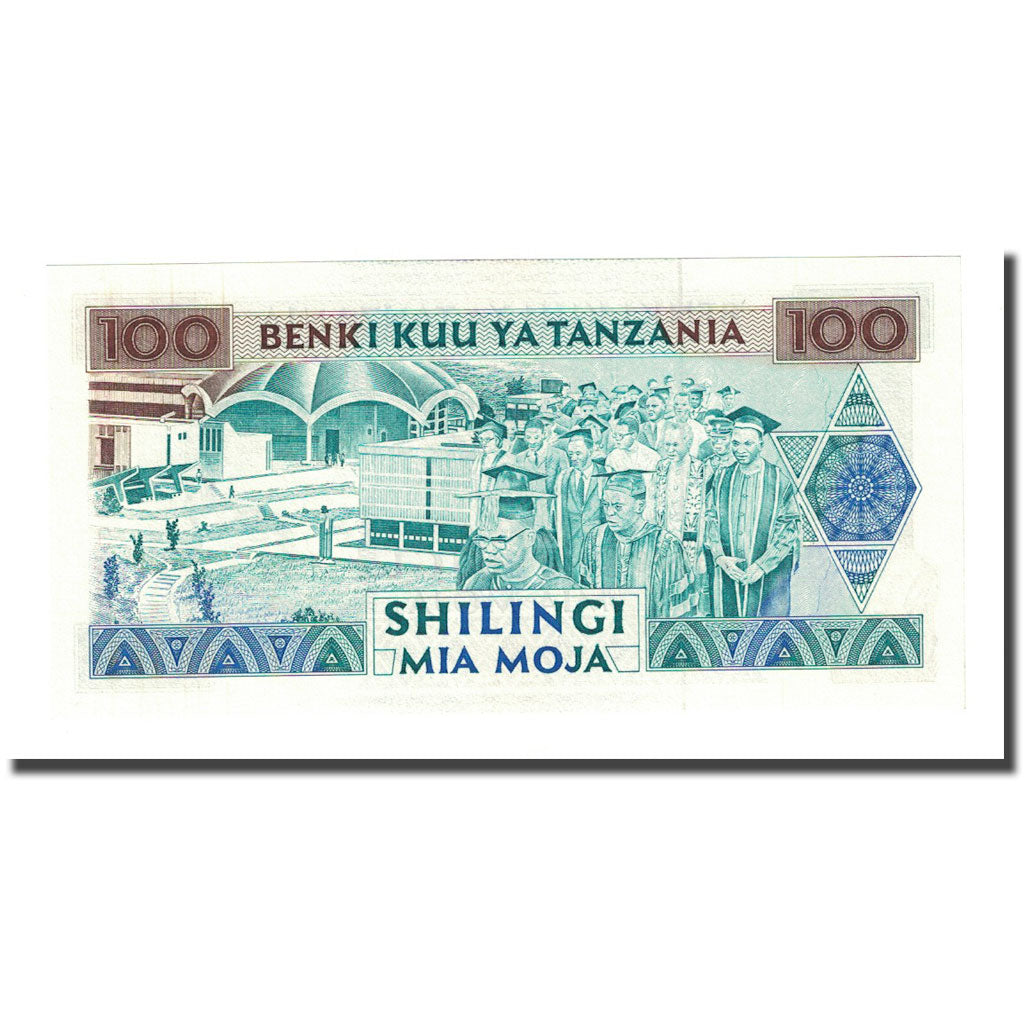 Banknote, Tanzania, 100 Shilingi, Undated (1993), KM:24, UNC(65-70)