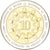 Monaco, Médaille, Europe, 10 Ans d'Union Monétaire, 2012, FDC, Cuivre plaqué