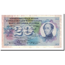 Banknote, Switzerland, 20 Franken, 1955-07-07, KM:46b, EF(40-45)