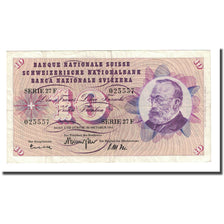 Banknote, Switzerland, 10 Franken, 1961-10-26, KM:45r, VF(30-35)