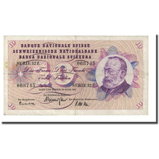 Banknote, Switzerland, 10 Franken, 1963-03-28, KM:45r, VF(20-25)