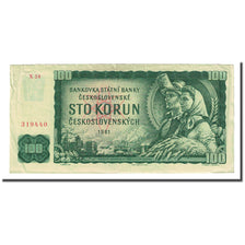 Banknote, Czechoslovakia, 100 Korun, 1961, KM:91c, VF(20-25)
