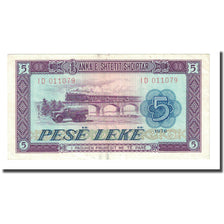 Banknote, Albania, 5 Lekë, 1976, KM:42a, VF(20-25)